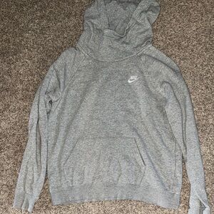 Nike Heather Gray Pullover Hoodie
